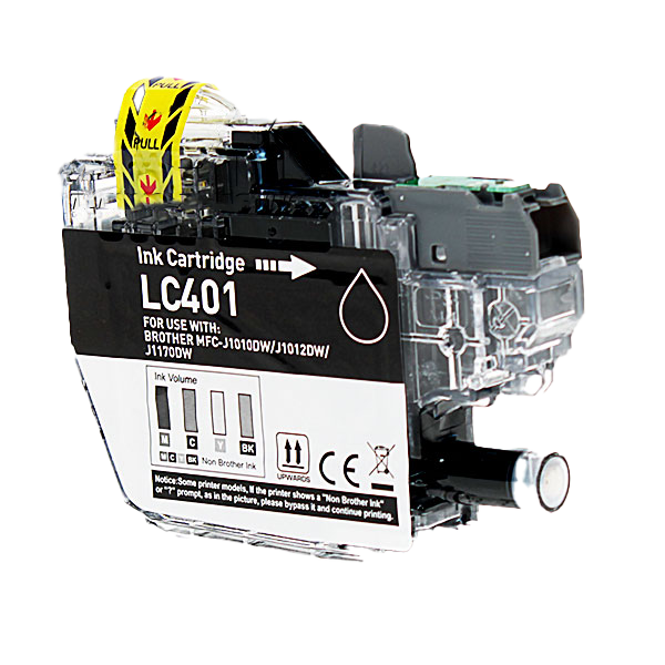 LC401BK Black - Brother Inkjet Cartridge