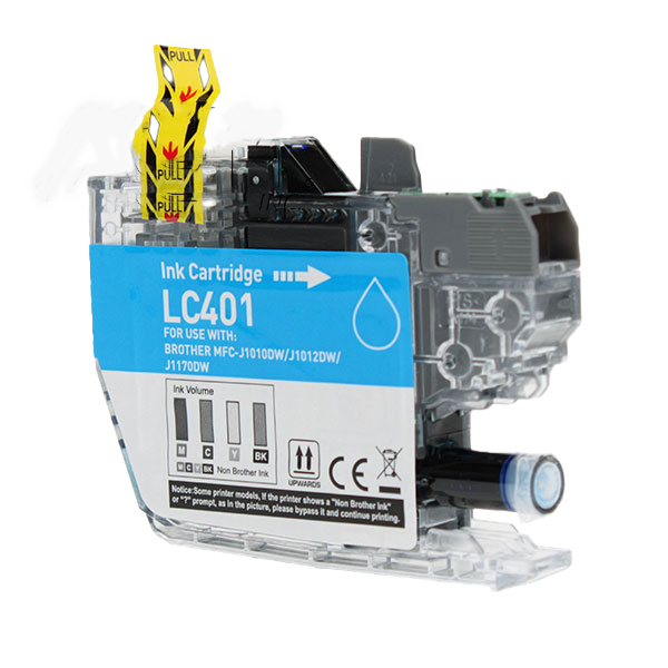 LC401C Cyan - Brother Inkjet Cartridge