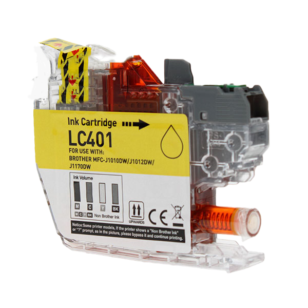 LC401Y Yellow - Brother Inkjet Cartridge