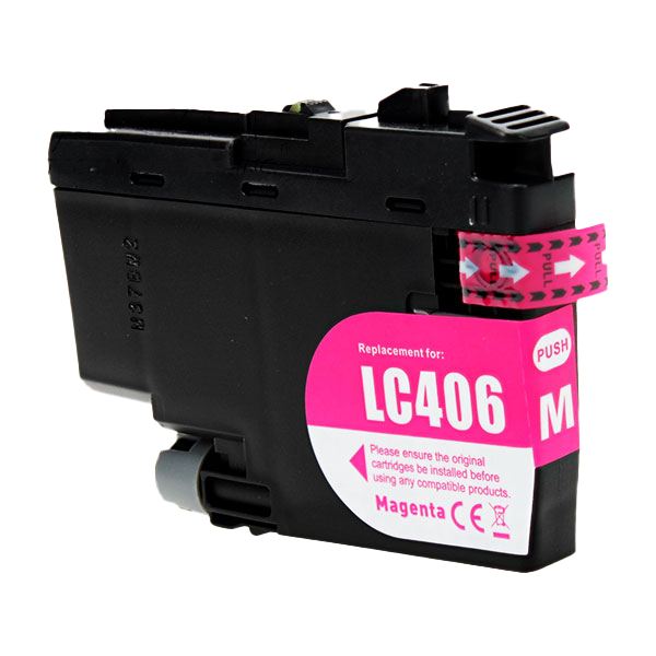 LC406M Magenta - Brother Inkjet Cartridge