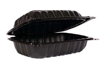 9" x 6" one cell dinner box food storage container