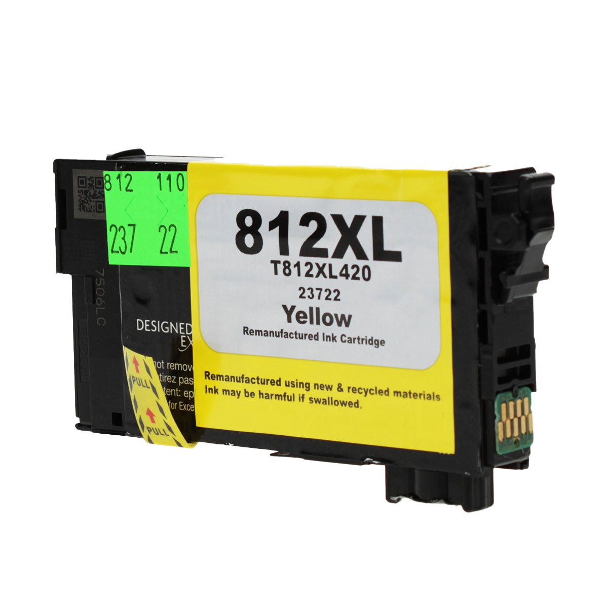 T812XL / T812XL420 Yellow - Epson Inkjet Cartridge